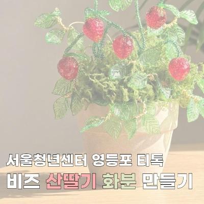 서울청년센터영등포 <영등포티톡 '비즈 산딸기 화분 만들기'>