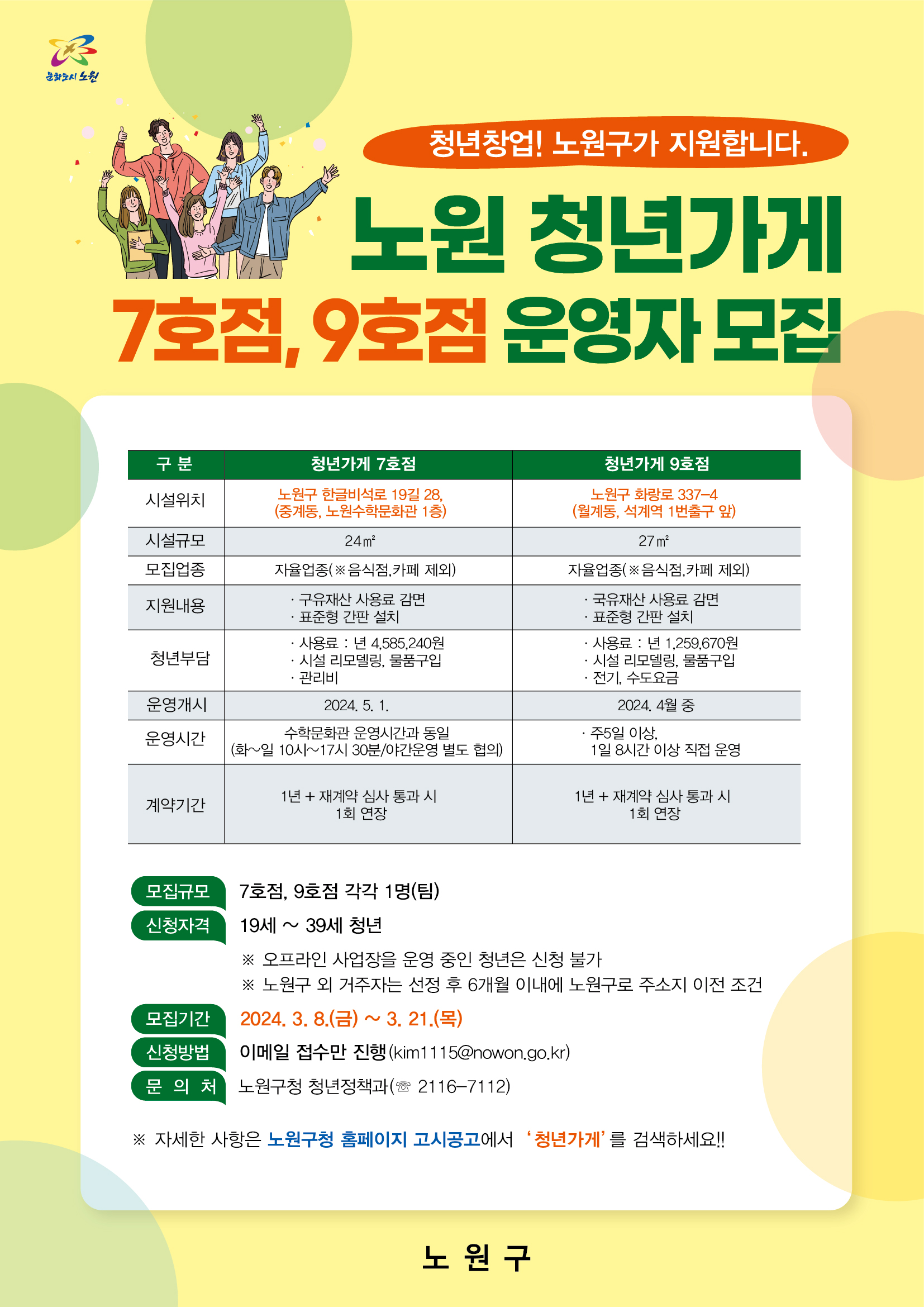 노원구청 홈페이지